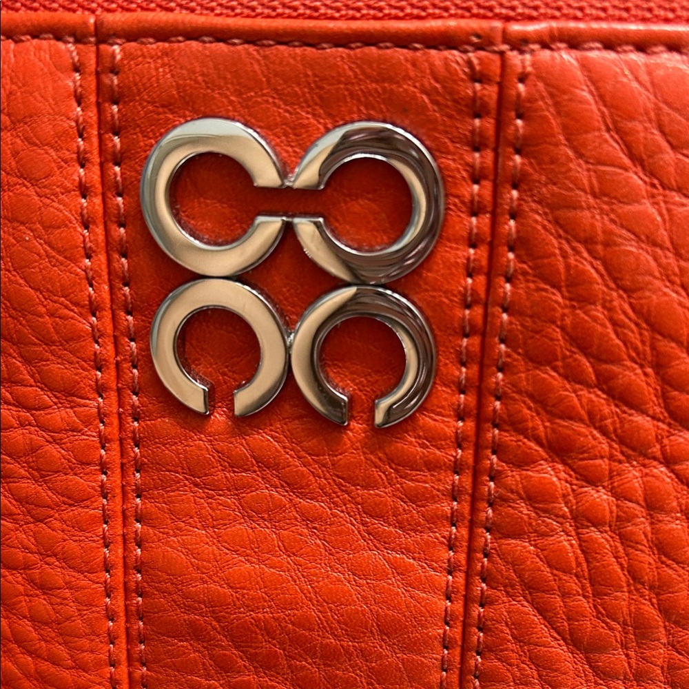 Coach Red Leather Handbag - Picture 7 of 16